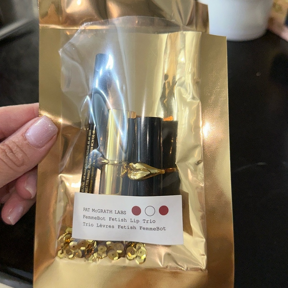 Pat McGrath labs mini femme bot fetish lip trio!
